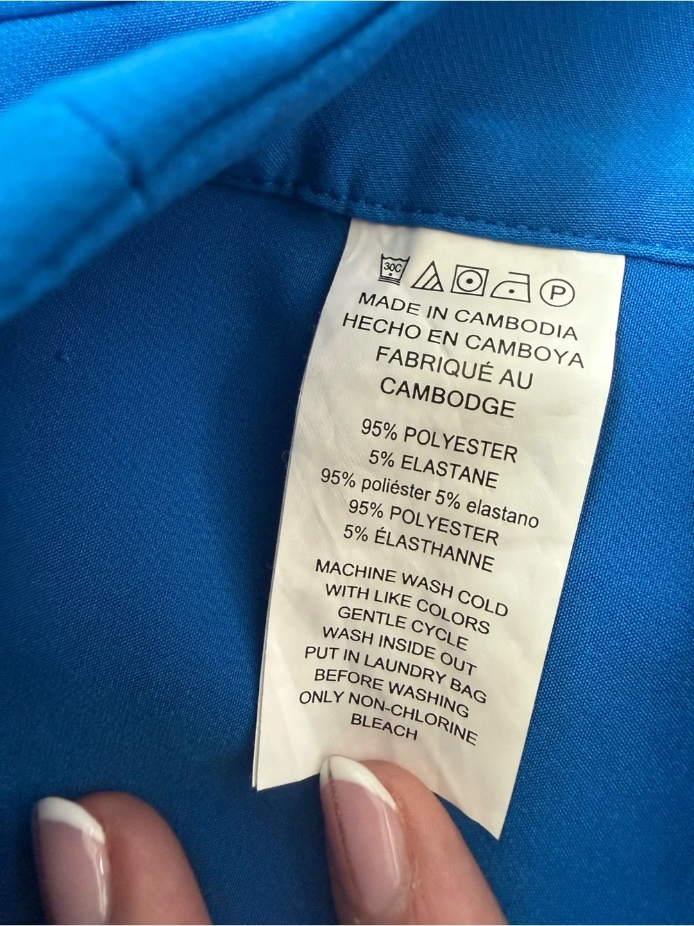 Michael Kors Cobalt Blue Cropped Pants